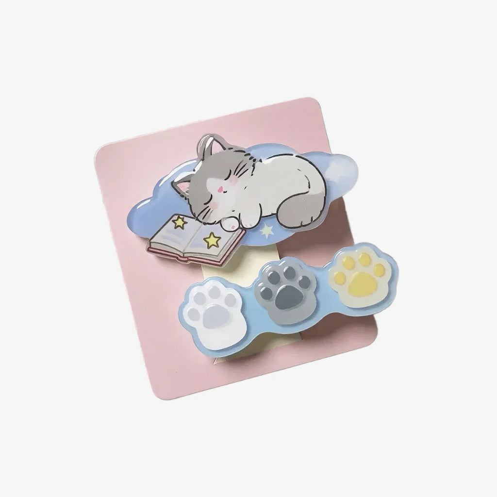 Cute Cat Paw Hair Clip