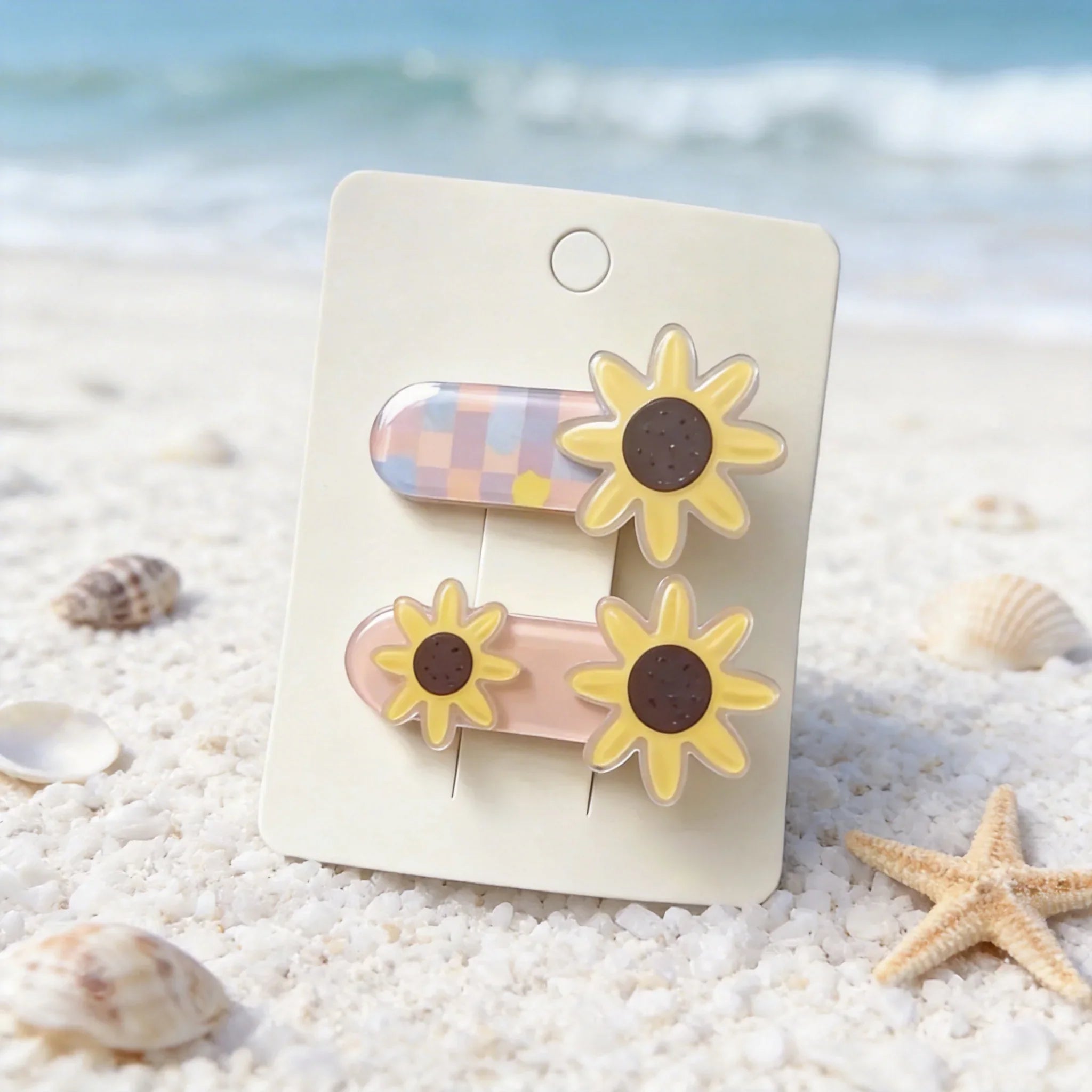 Sunflower Hair Clip