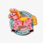 Pink Spotted Pony Phone Grip Stand