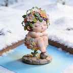 Floral Elf Figurine