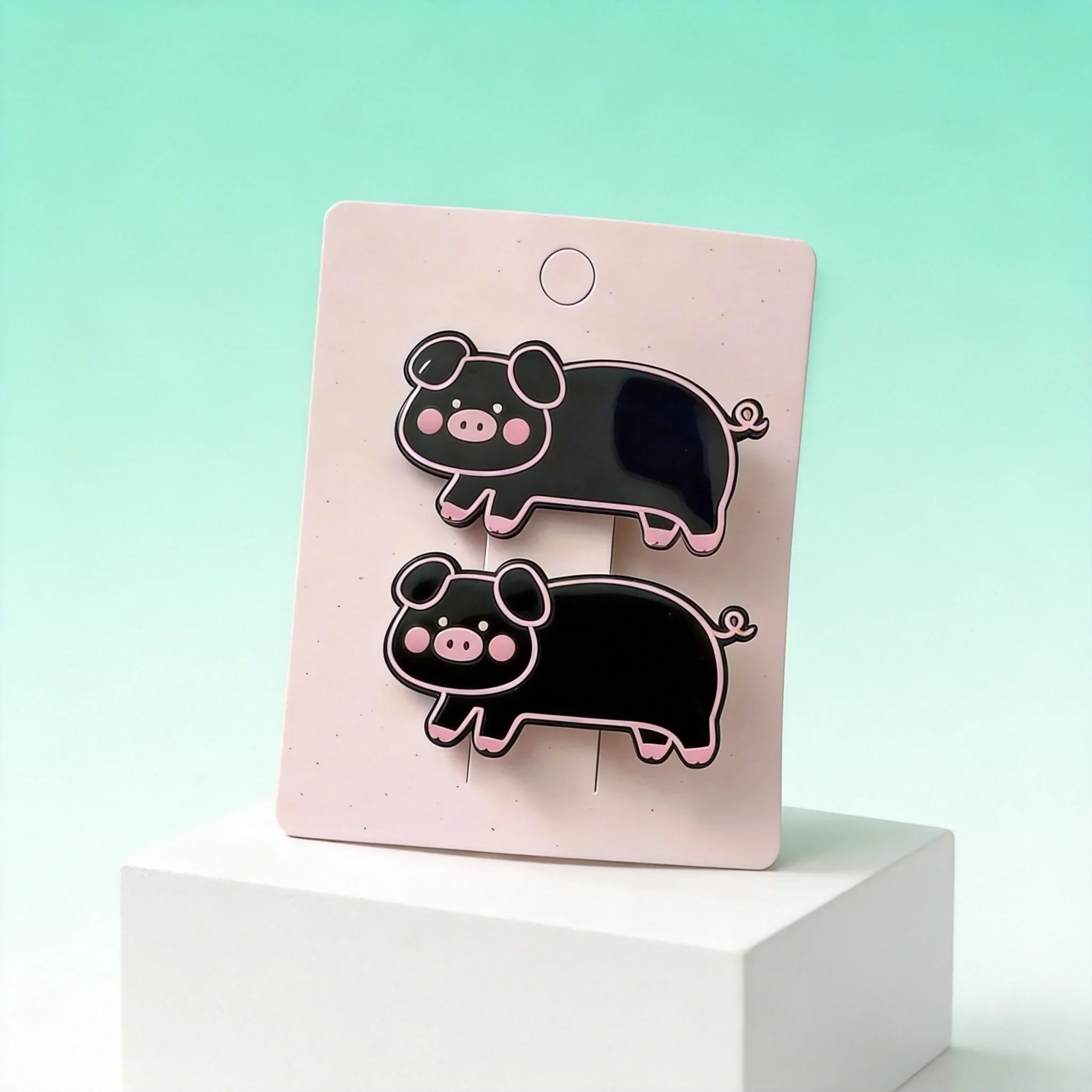Cute Piggy Hair Clip