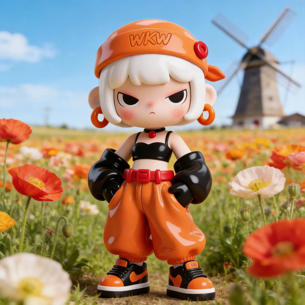 Trendy Hip-Hop Style Figure