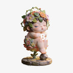 Floral Elf Figurine