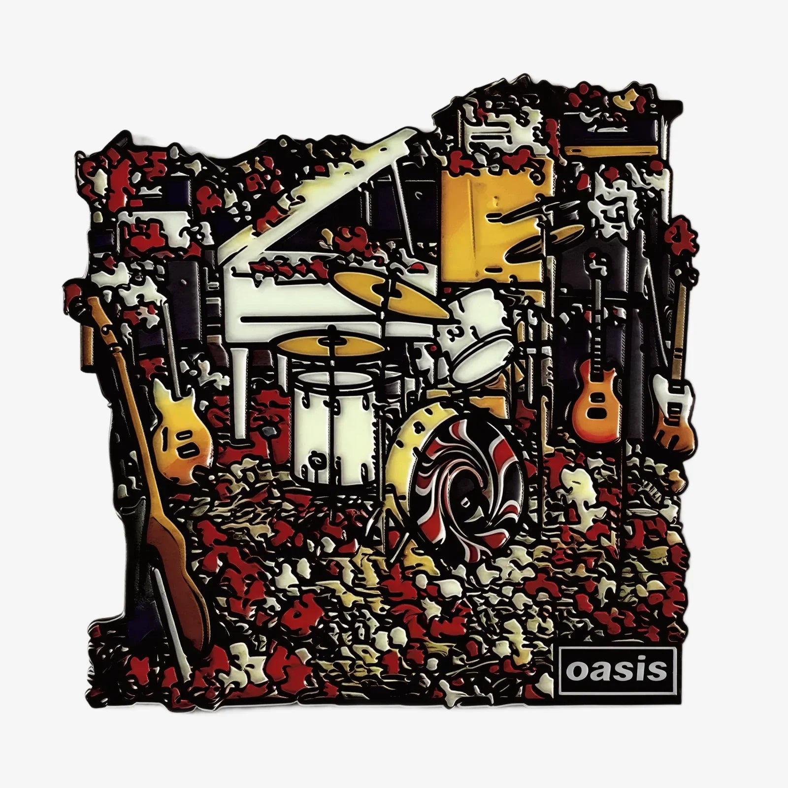 Music Stage Style Fridge Magnet