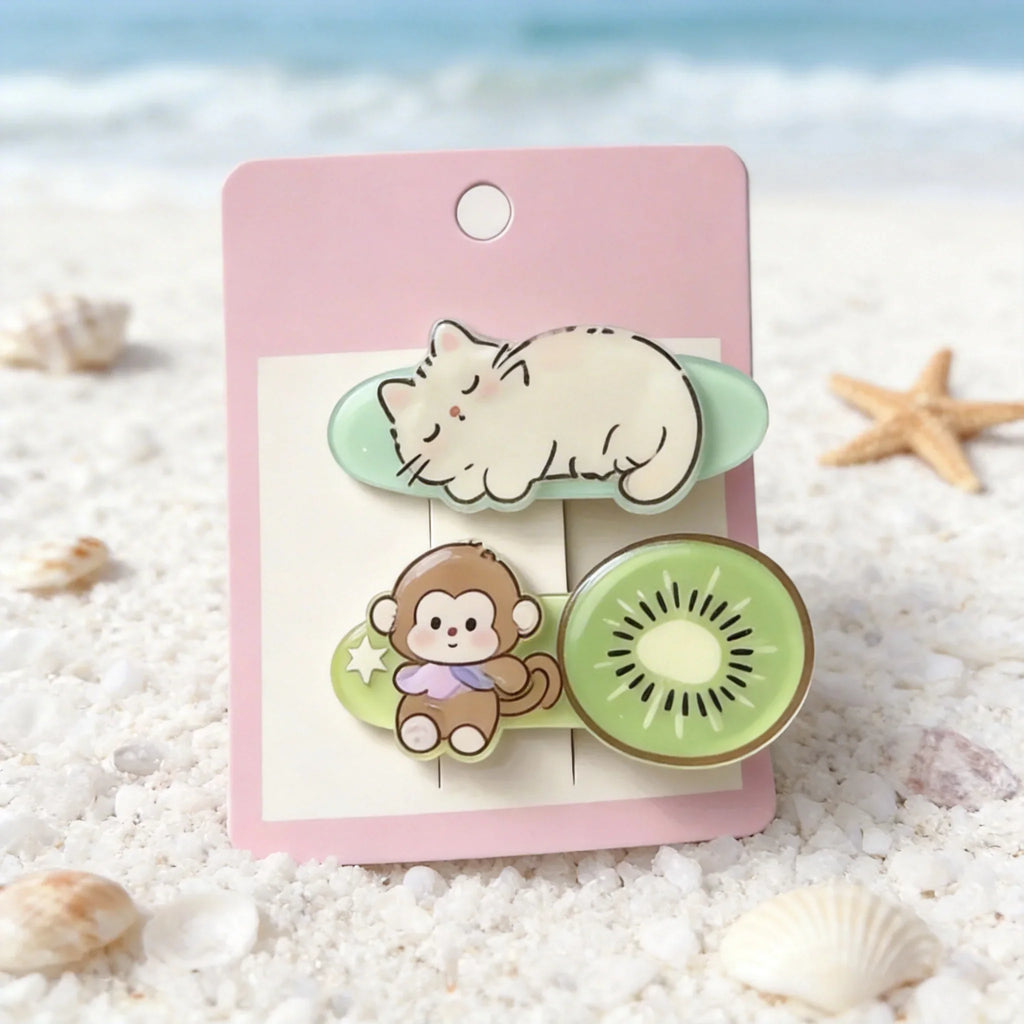 Cute Pet Fruit Hair Clip