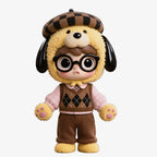 Cute Dog Costume Figurine
