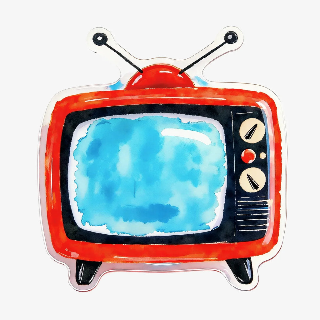 Vintage TV Phone Grip Stand