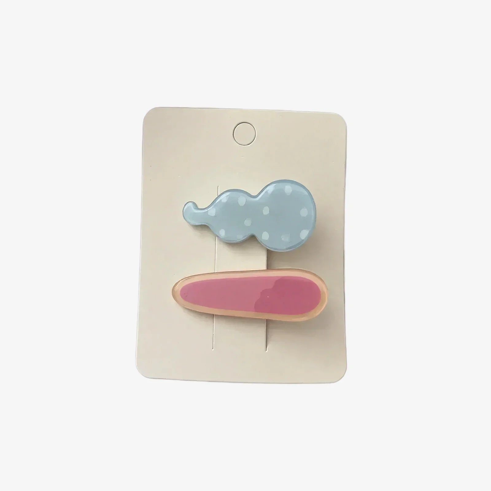 Cute Polka Dot Hair Clip