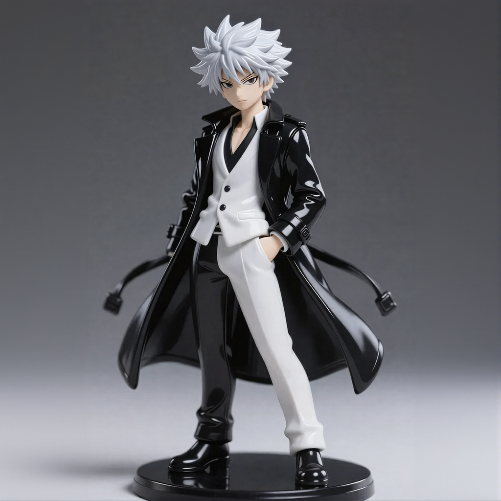 Black & White Cool Styling Figurine