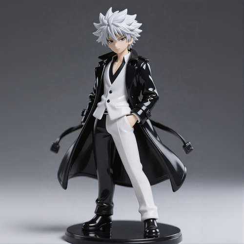 Black & White Cool Styling Figurine