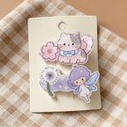 Cute Cat Elf Hair Clip