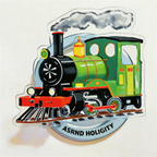 Vintage Steam Train Phone Grip Stand