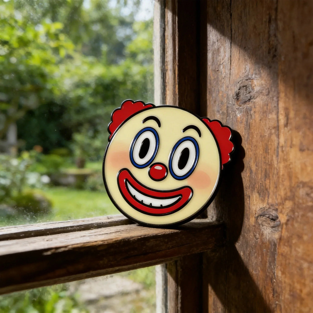 Happy Clown Face Fridge Magnet