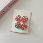 Cute Strawberry Hair Clip