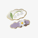 Cloud Floral Hair Clip