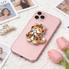 Detective Style Cat Phone Grip Stand