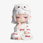Cute Sleeping Face Figure