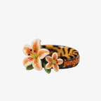 Tiger Stripe Flower Style Ring