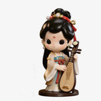 Ancient Style Pipa Playing Figure