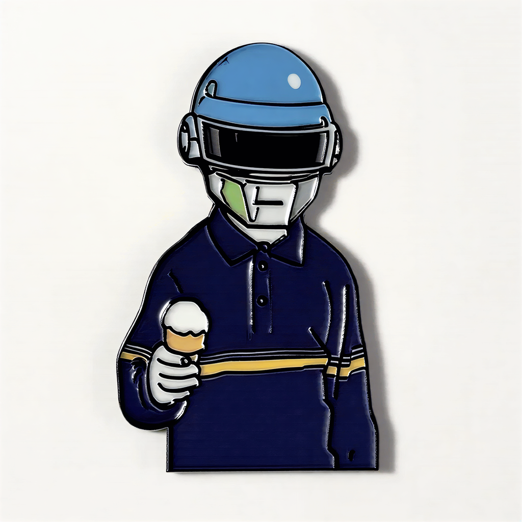 Helmet Ice Cream Fridge Magnet
