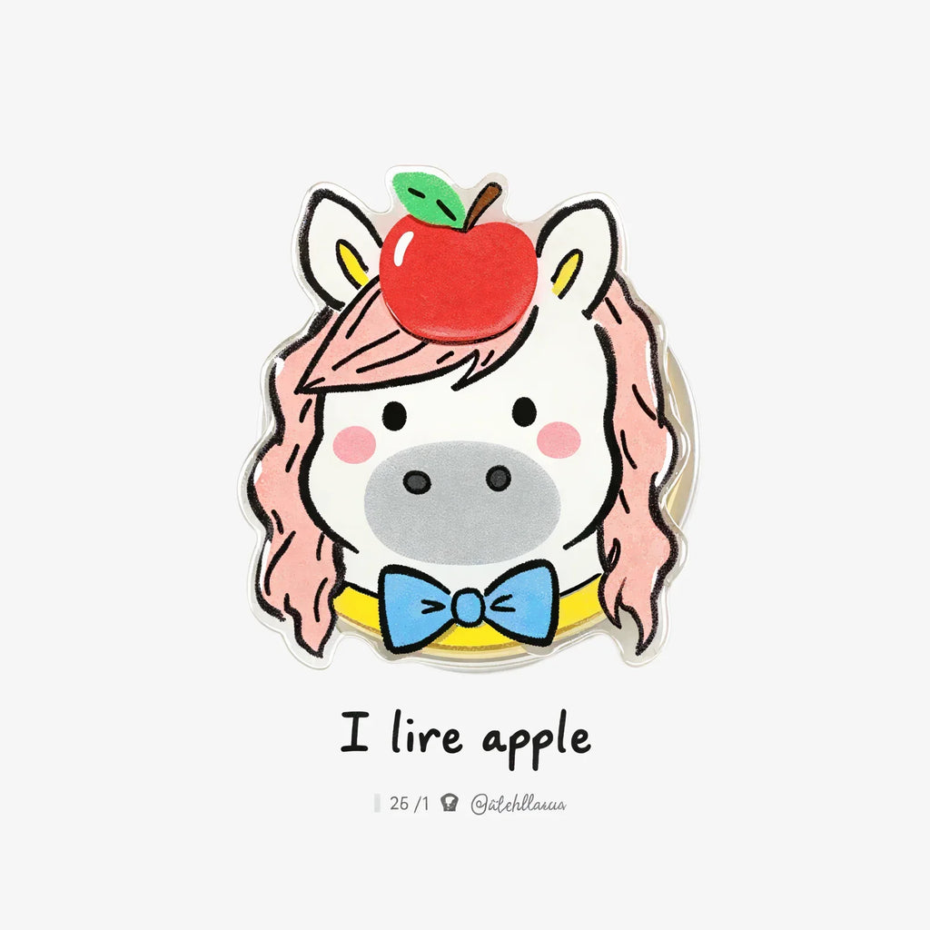Apple Cute Horse Phone Grip Stand