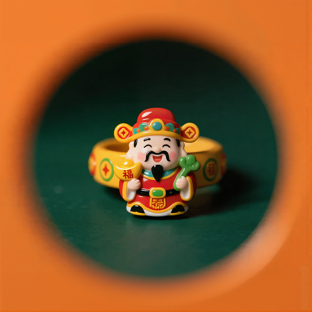 God of Wealth Lucky Ring