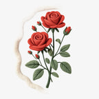Rose Romantic View Phone Grip Stand