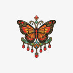 Gorgeous Butterfly Decor Fridge Magnet