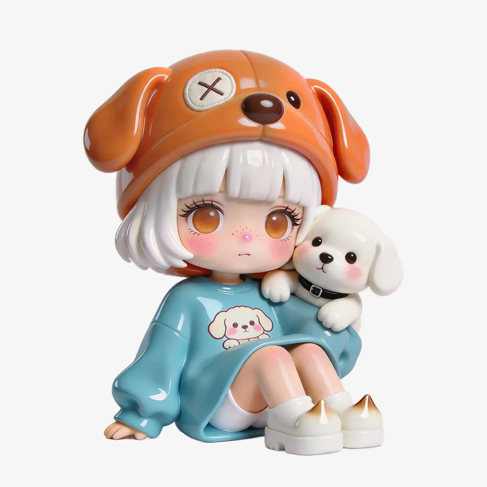 Cute Dog Girl Figure