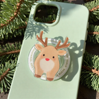 Cute Deer Shape Phone Grip Stand