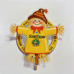 Cute Scarecrow Phone Grip Stand