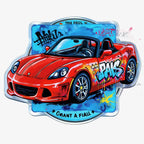 Graffiti Sports Car Phone Grip Stand