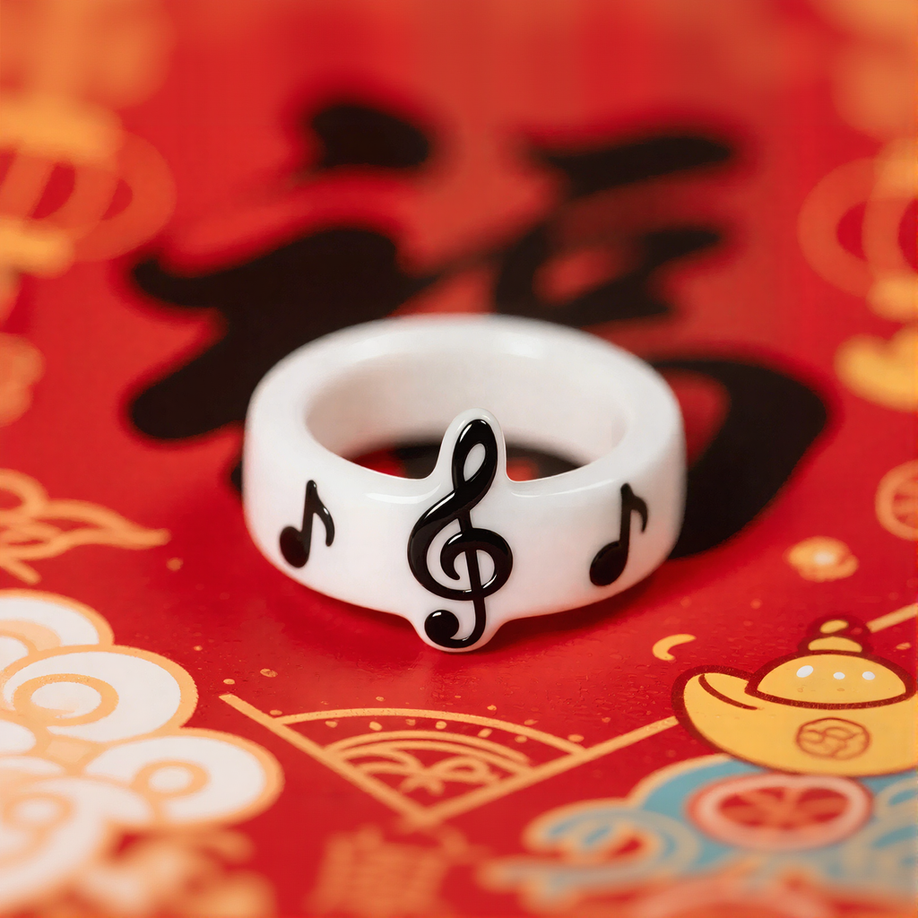 Music Note Style Ring