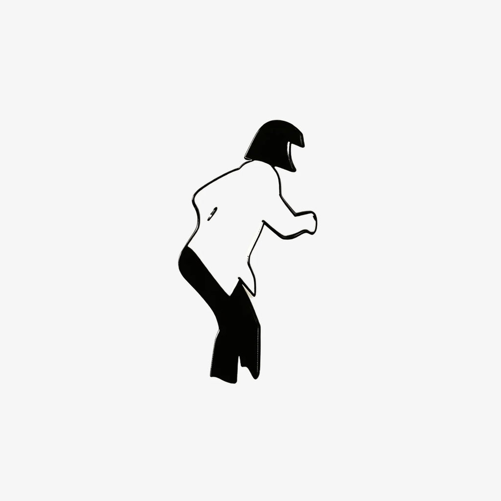 Dynamic Silhouette Fridge Magnet