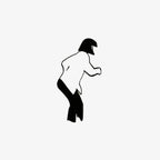 Dynamic Silhouette Fridge Magnet