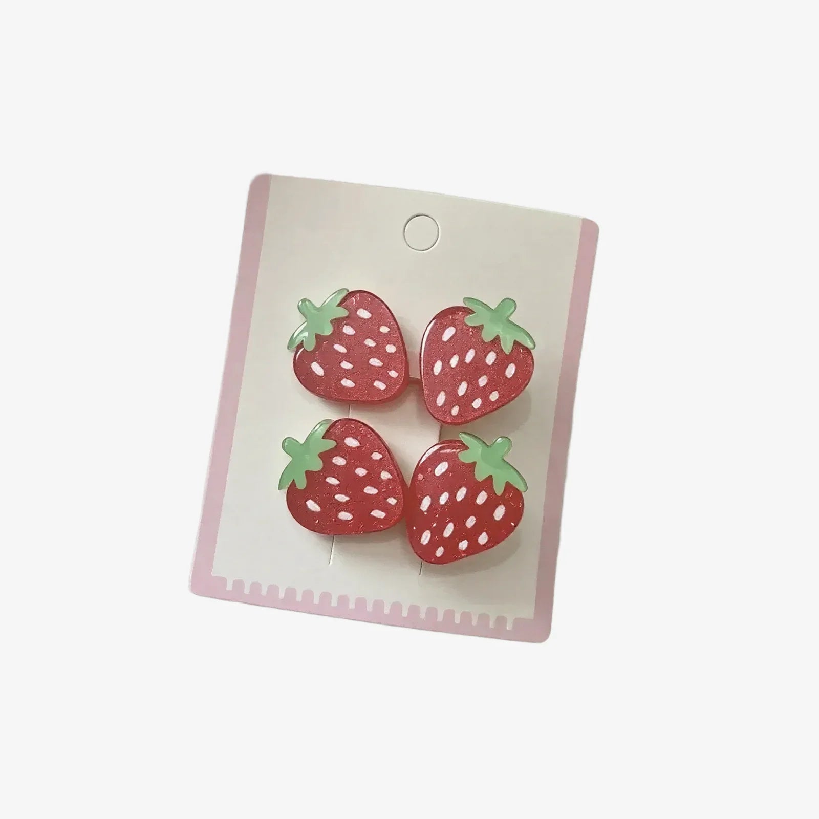 Cute Strawberry Hair Clip