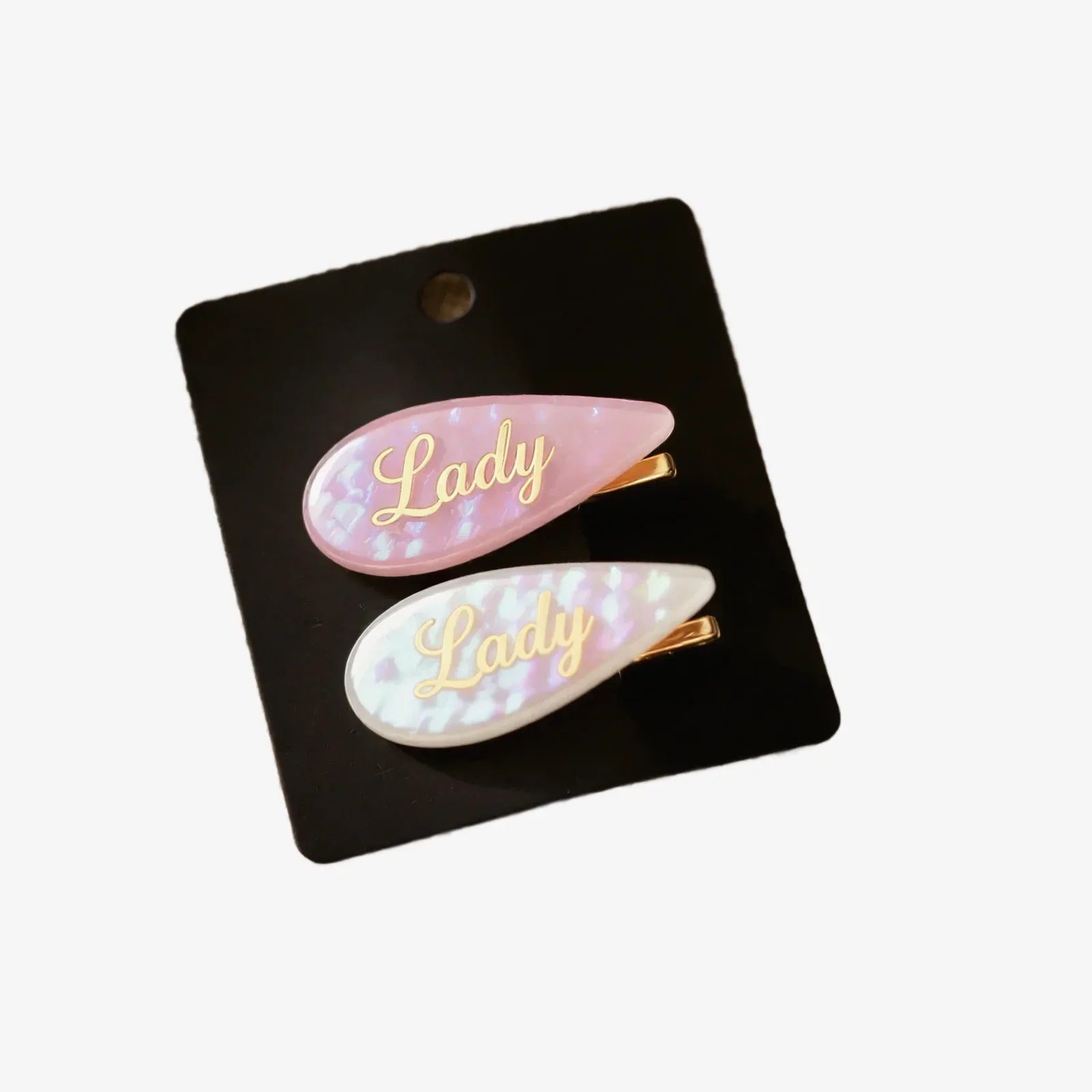 Teardrop Lady Hair Clip