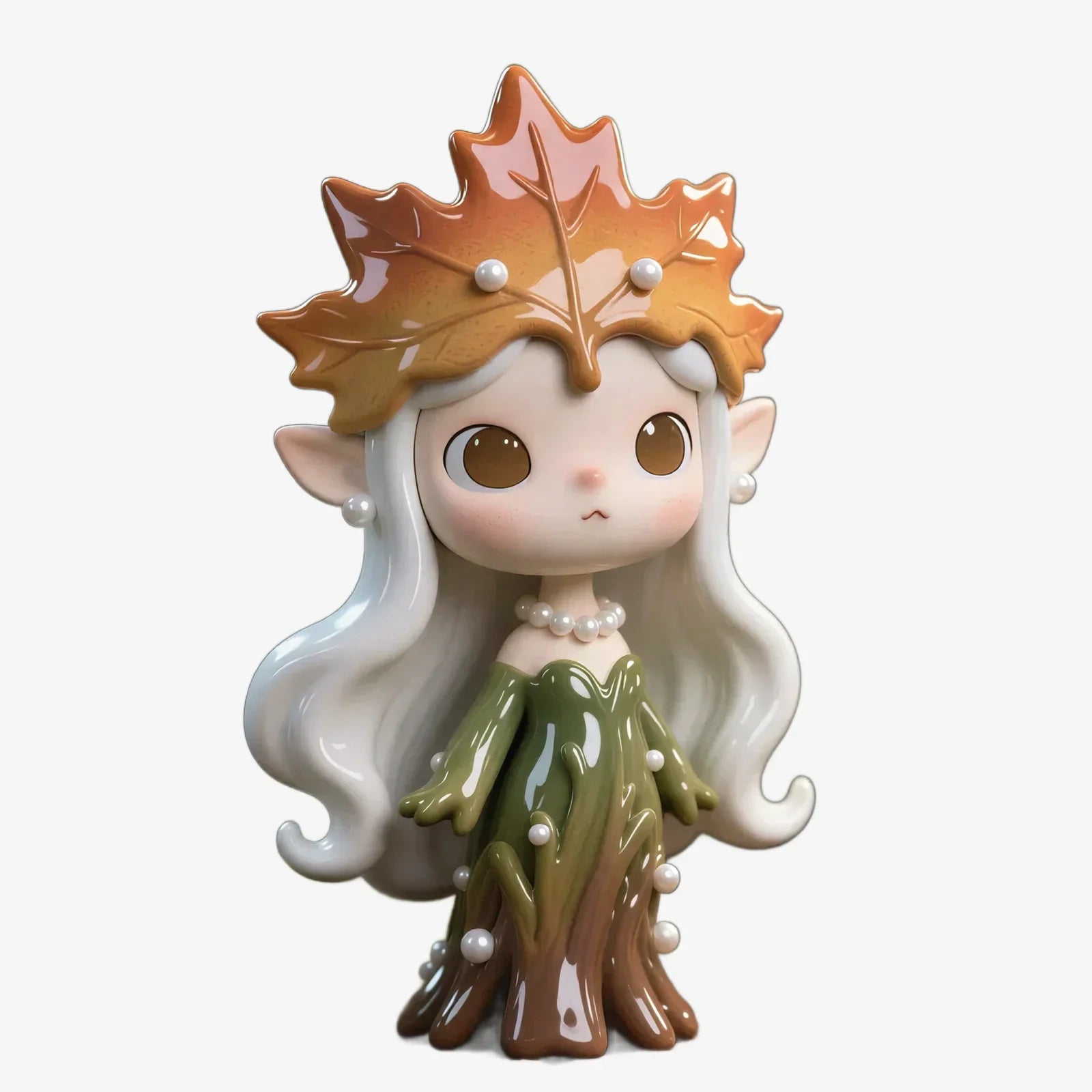 Maple Leaf Elf Figure