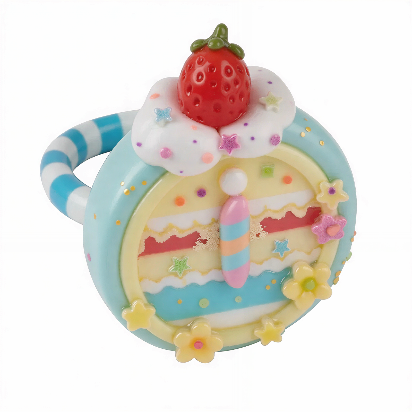 Strawberry Dessert Style Ring