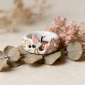 Crane Horse Auspicious Cloud Ring