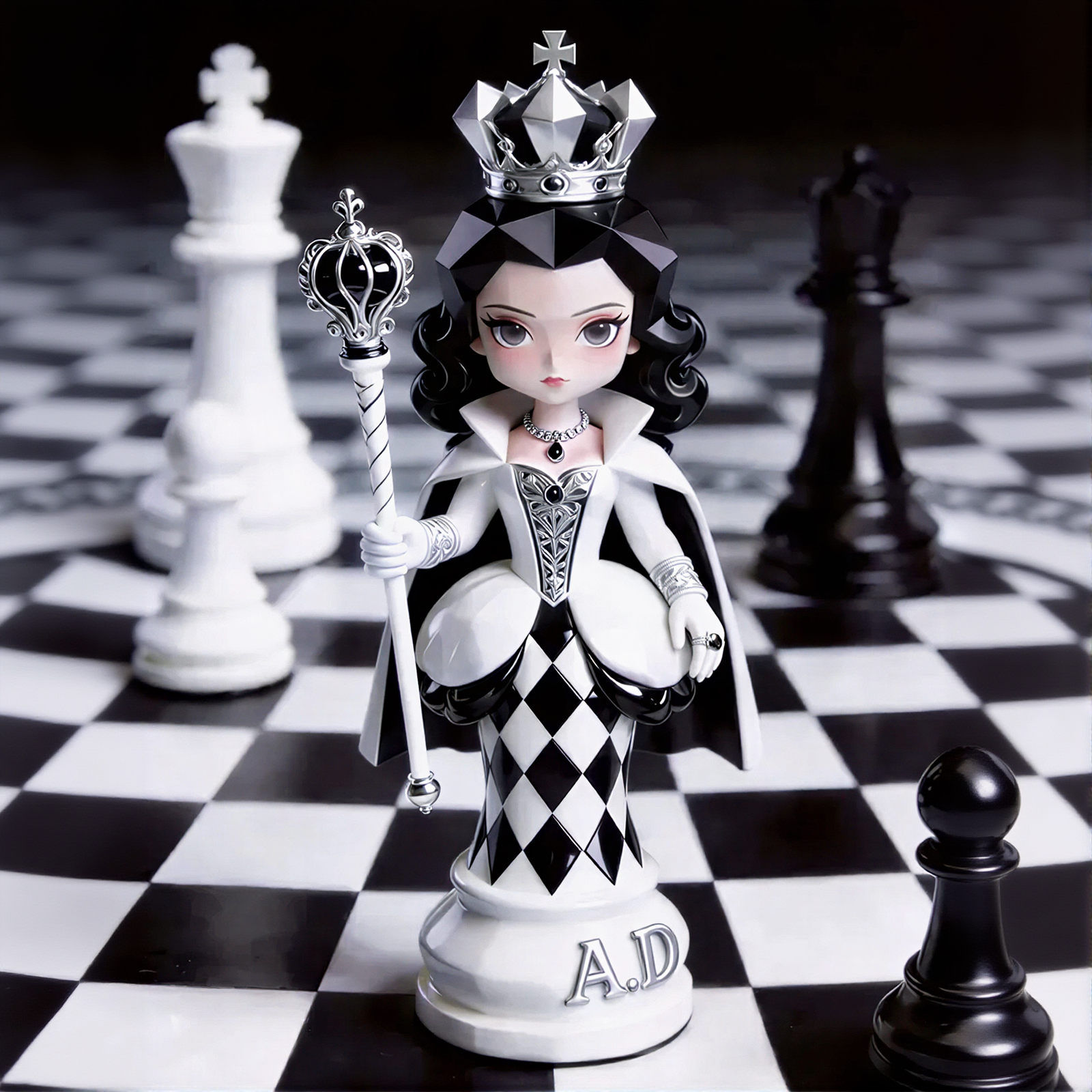 Chess Queen Figurine