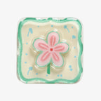 Pink Flower Decor Phone Grip Stand