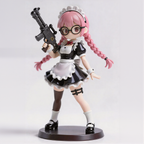 Maid Style Cute Girl Figurine