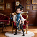 Cheongsam Sword Beauty Figure