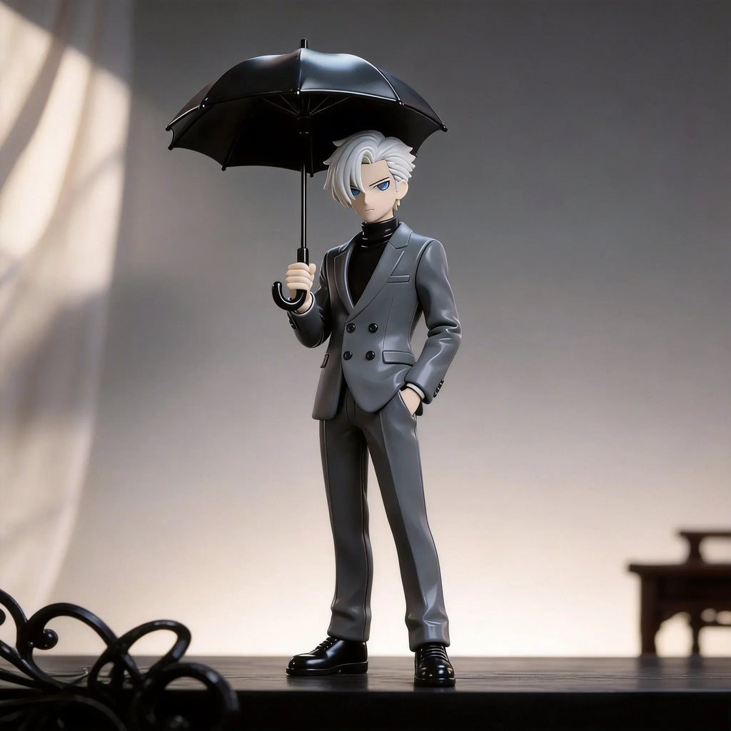 Suit & Umbrella Character Figure
