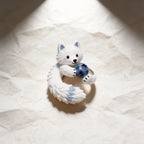 Cute Fox Blueberry Ring