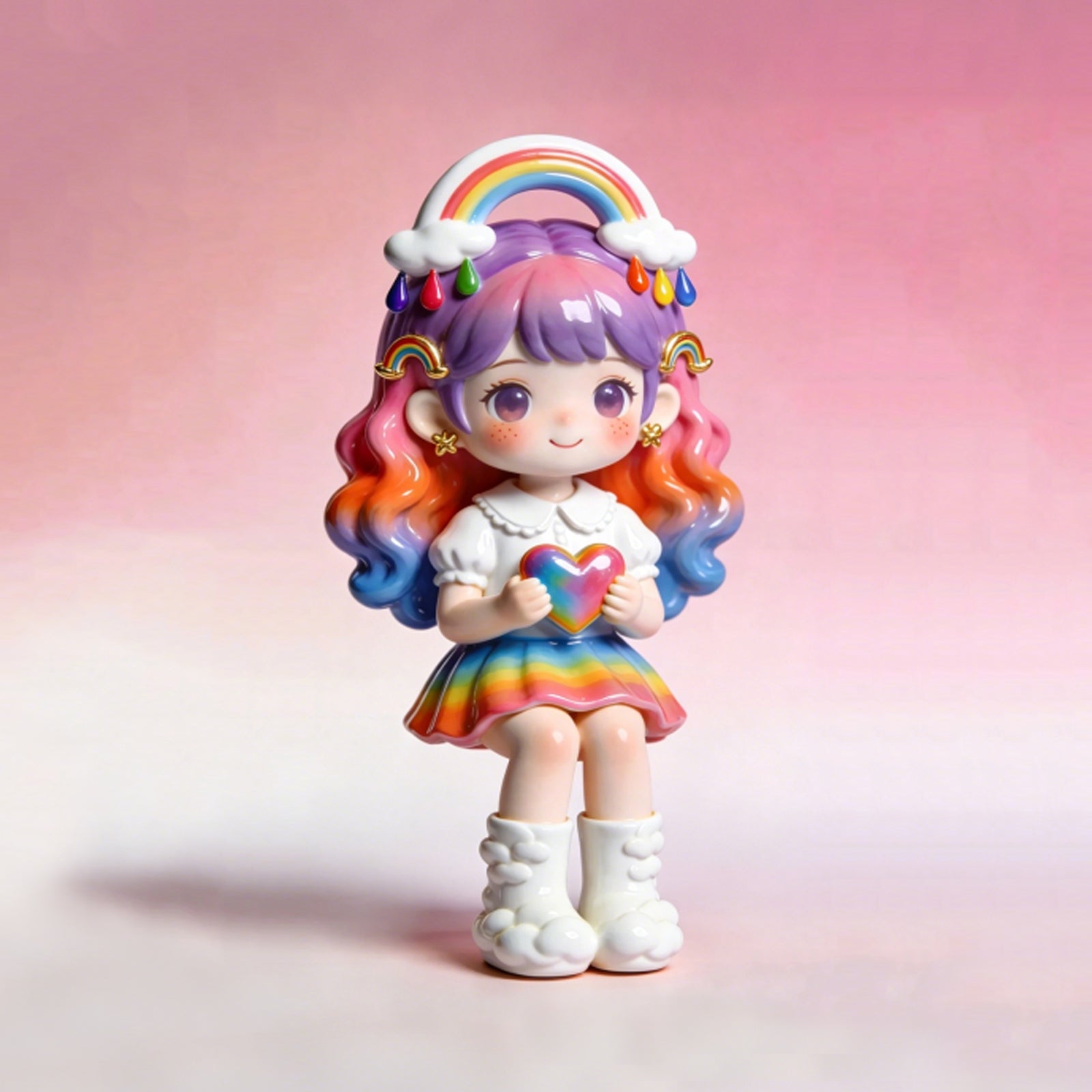 Rainbow Sweetheart Figurine