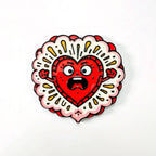 Heart Beat Fridge Magnet